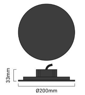 Comprar Aplique De Pared LED ECLIPSE 9W Barcelona LED